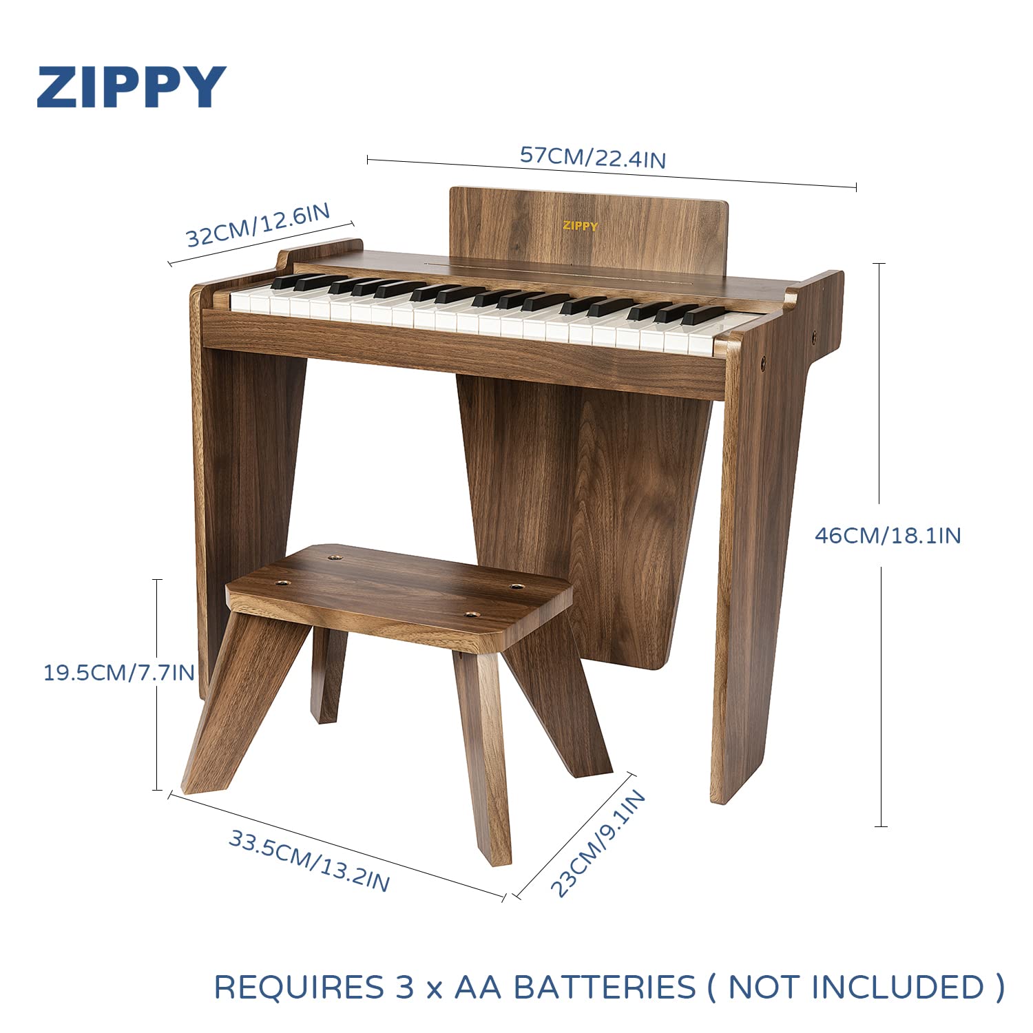 ZIPPY Keyboard Digital Educational Instrument