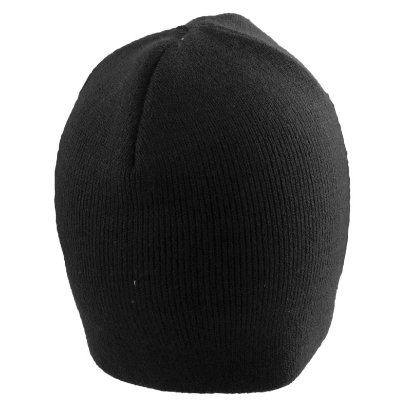 Short Beanie Hat Black 5731