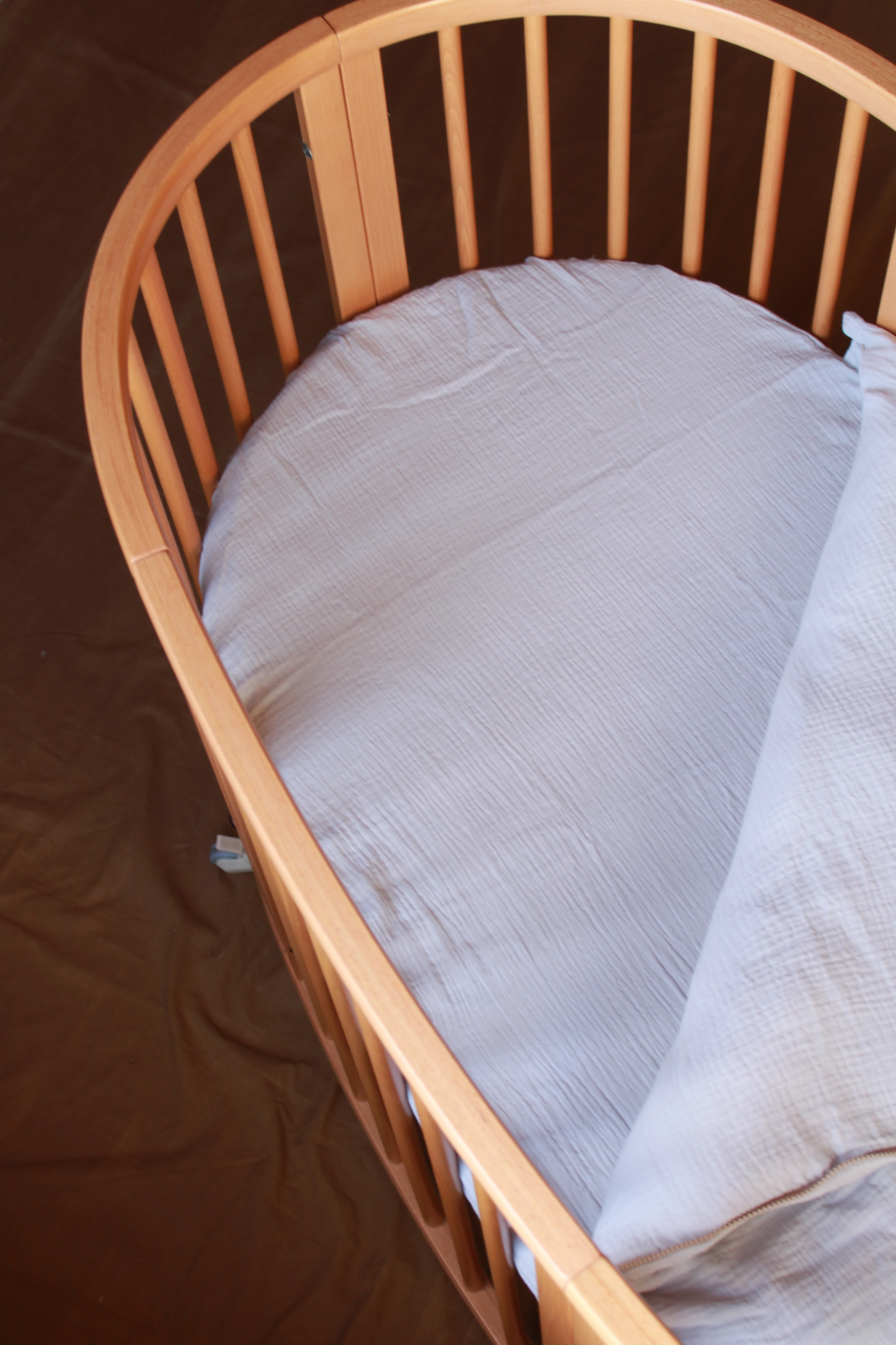 Saco Bajera de Cuna Stokke Gasa Gris