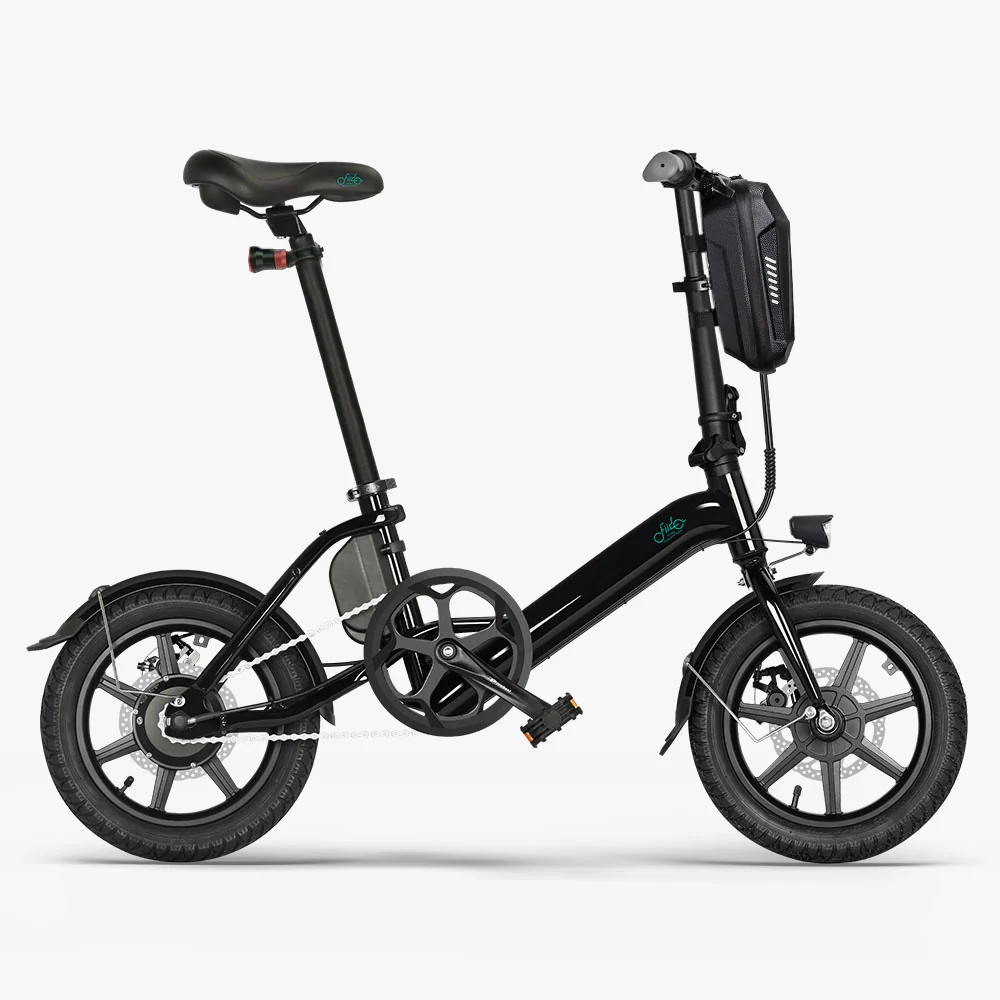 2025 Fiido D3 Pro Mini elektrische fiets ?C Compacte e-bike voor stad & woon-werkverkeer, 250W motor, opvouwbaar