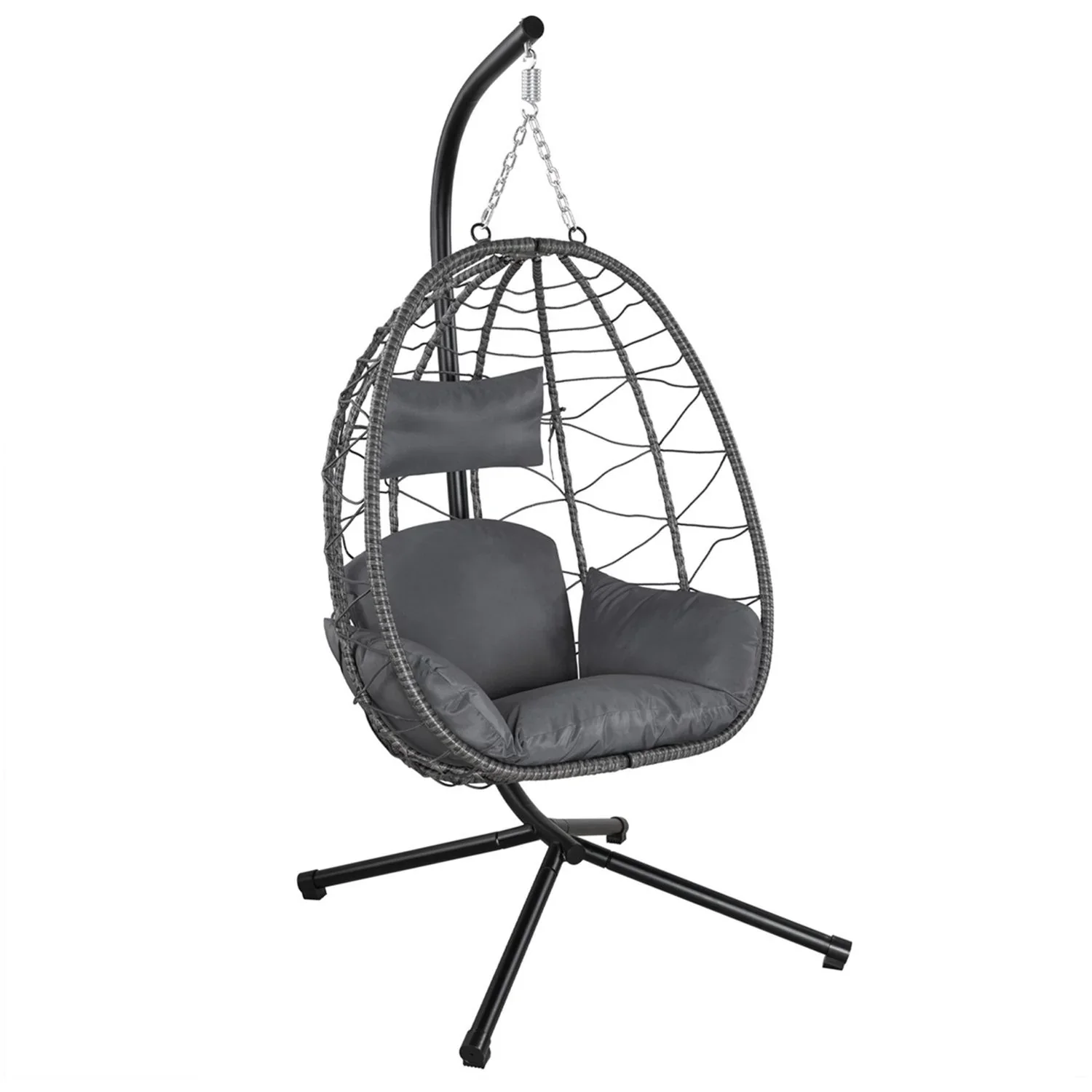2025 Sillón colgante de ratán Aria con soporte incluido