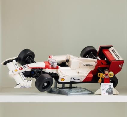 LEGO Icons McLaren MP4/4 & Ayrton Senna F1 McLaren byggbart bilset för vuxna från 18 år födelsedagspresent 10330