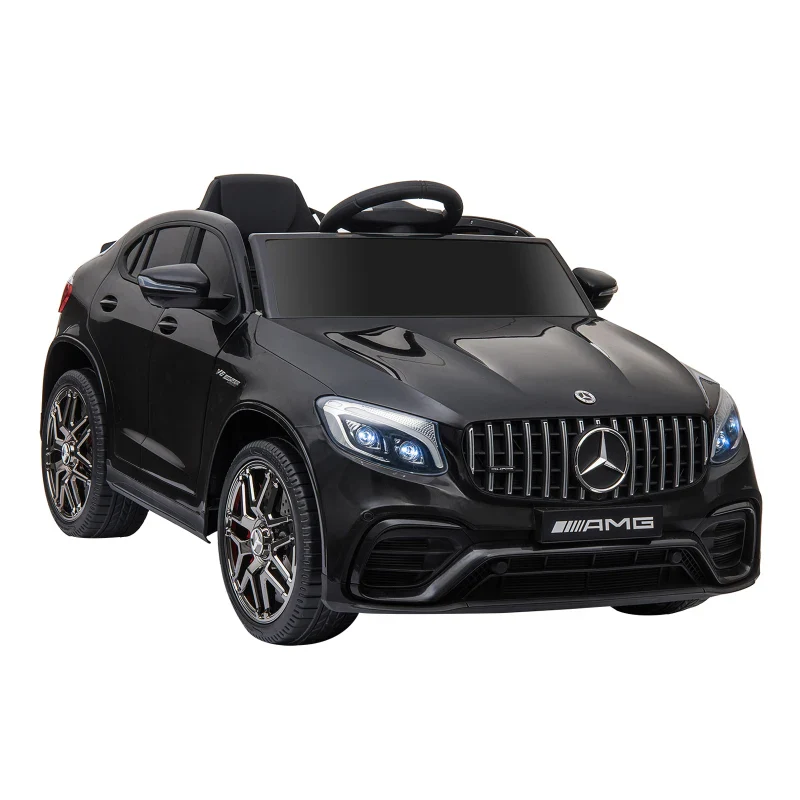 HOMCOM Kinder-Elektroauto Mercedes-Benz AMG mit Fernbedienung & Musik
