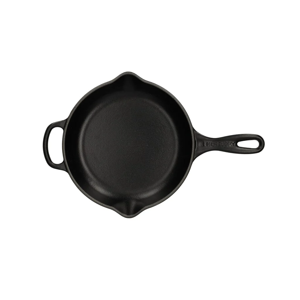 2025 Le Creuset - Sartén Signature redonda negro mate 23 cm