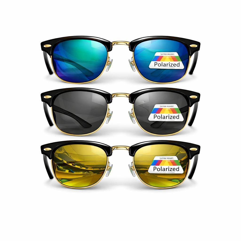 Polarized Clubber Sunglasses Bulk Glare Blocking Style 113