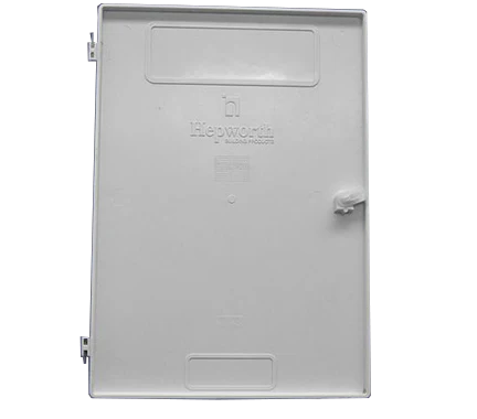 Mitras Hepworth Recessed Electricity Meter Box Door Right-hand Hinged