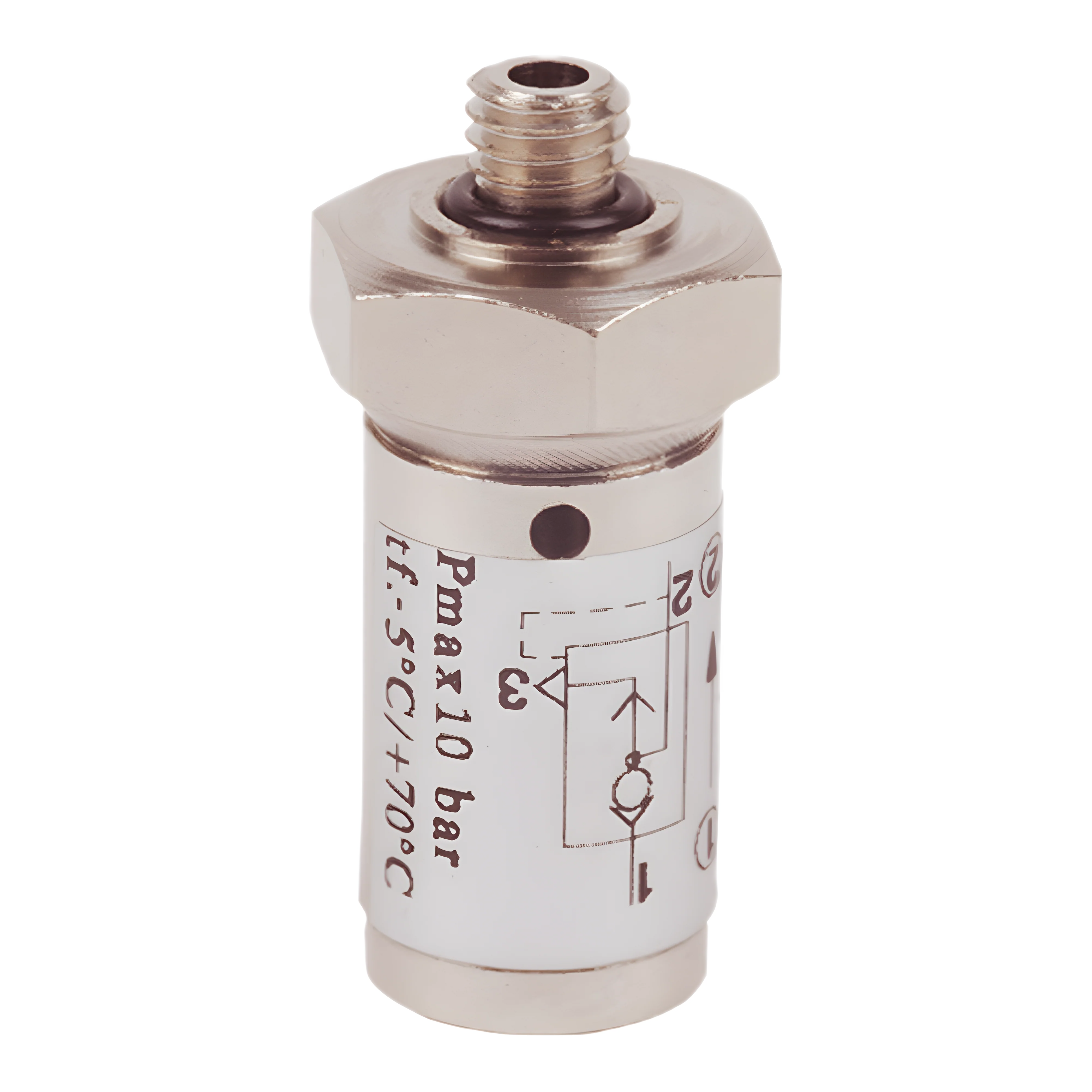 Pneumax 6.02.04.18.L Inline Quick Exhaust Valve 4mm (In) - 1/8 (Out)