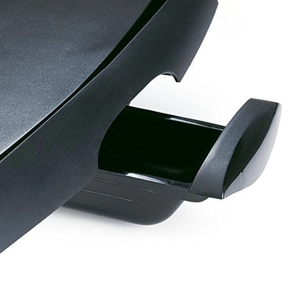 Presto Tilt'nDrain Big Griddle Electric Cool-Touch Griddle 07046 Black