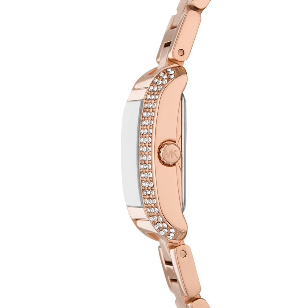 Michael Kors Emery Three-Hand Rose Gold-Tone Women's Watch - MK7512