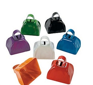Large Cowbell Pick Color 12 Pack  4
