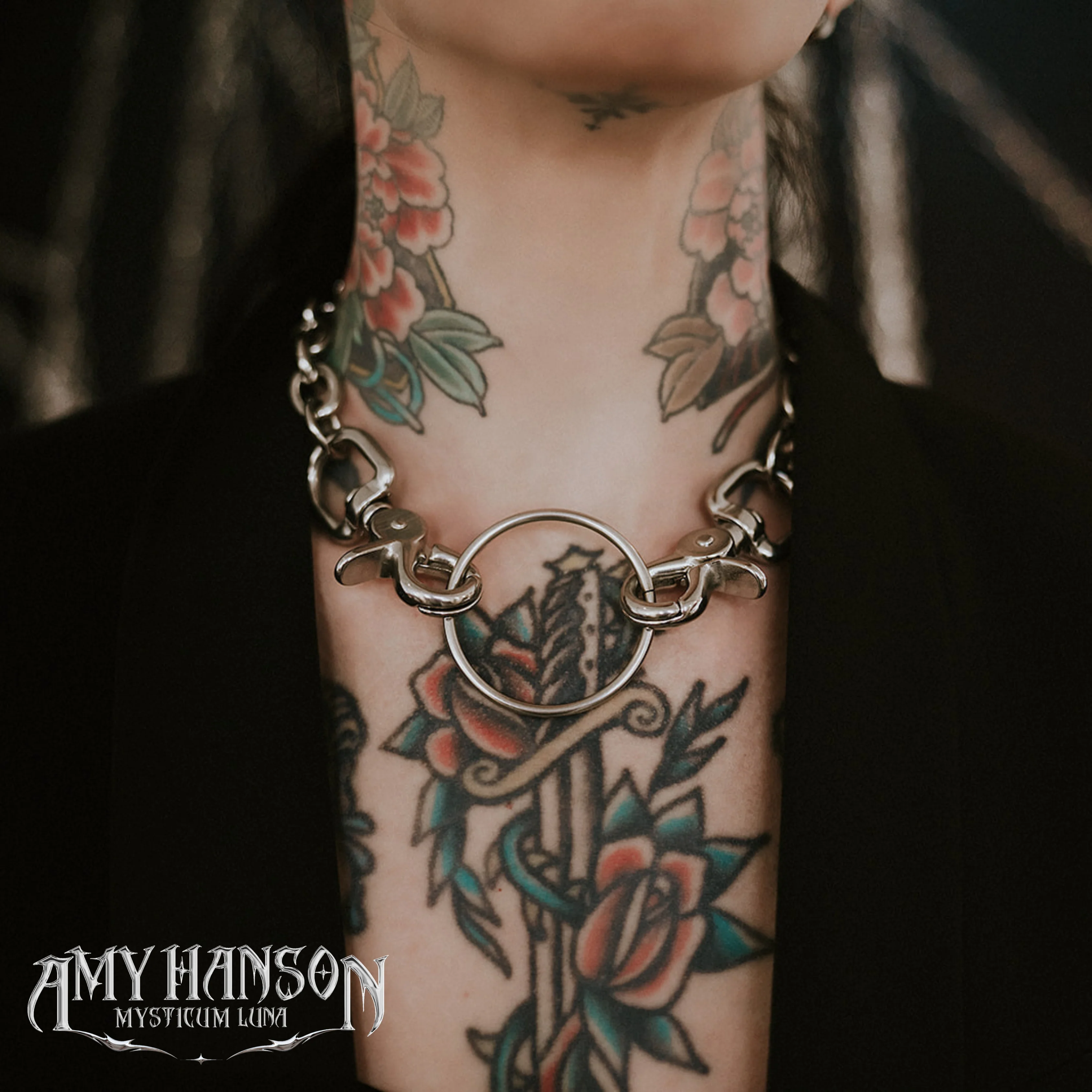 ML x Amy Hanson Penance O Ring Choker Necklace