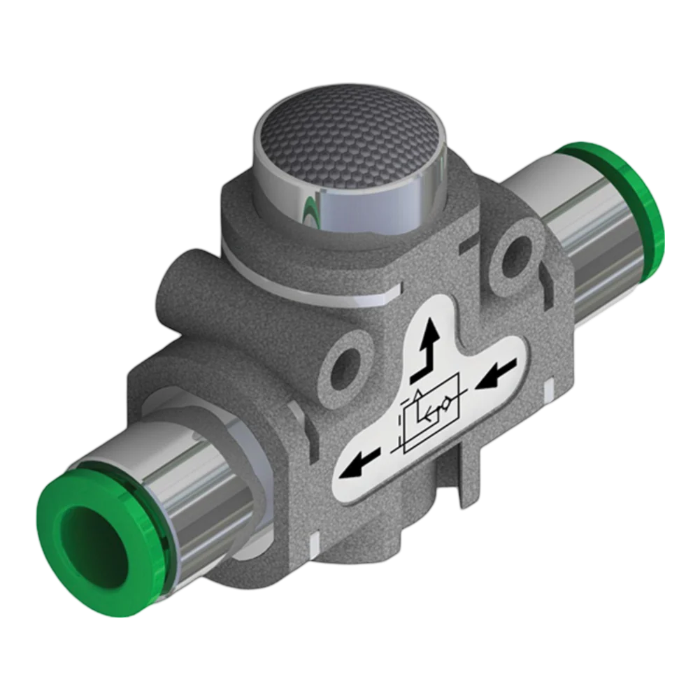 Pneumax 551.161.D8.D8.XX Quick Exhaust Valve 8mm Equal