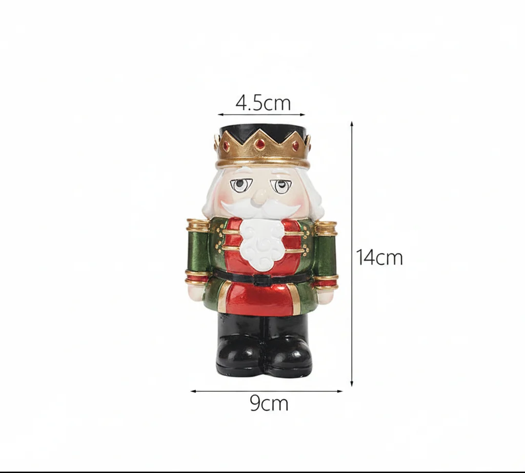 Dinevora Resin Christmas Nutcracker Decor