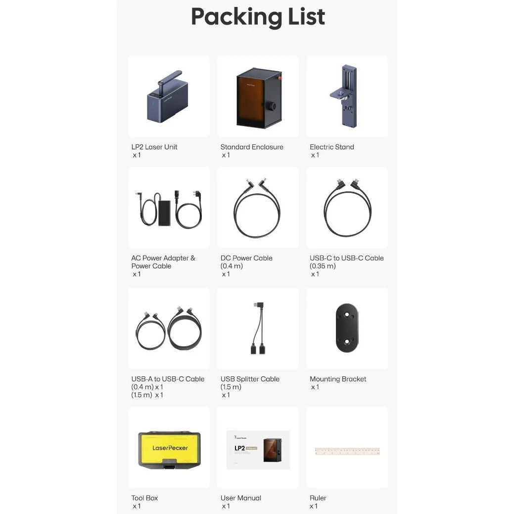 Laserpecker Lasergerät LP2 Safeguard CH, inkl. Protective Box
