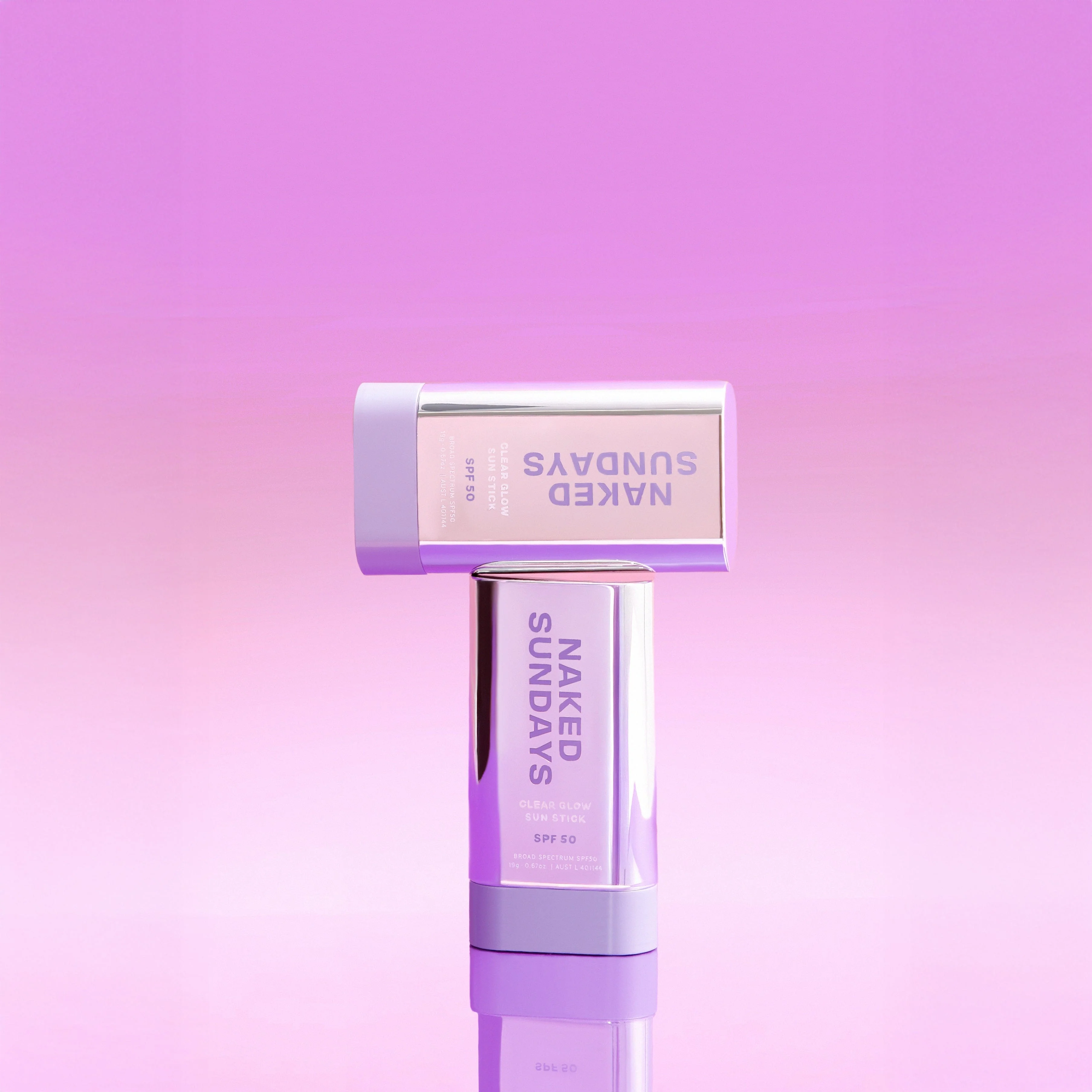 SPF50 Clear Glow Sun Stick Duo