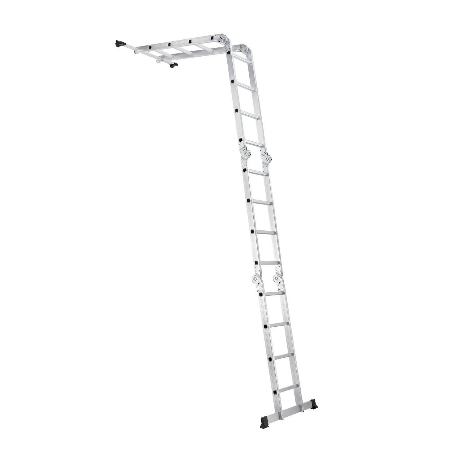 2025 Escalera multifuncional de aluminio 3,6 m – Versátil, estable y compacta