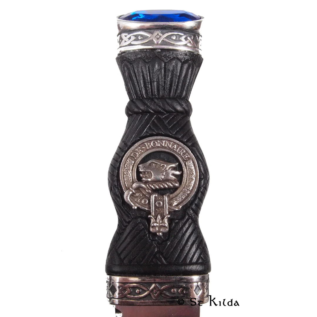 Clan Crest Sgian Dubh - Bethune / Beaton