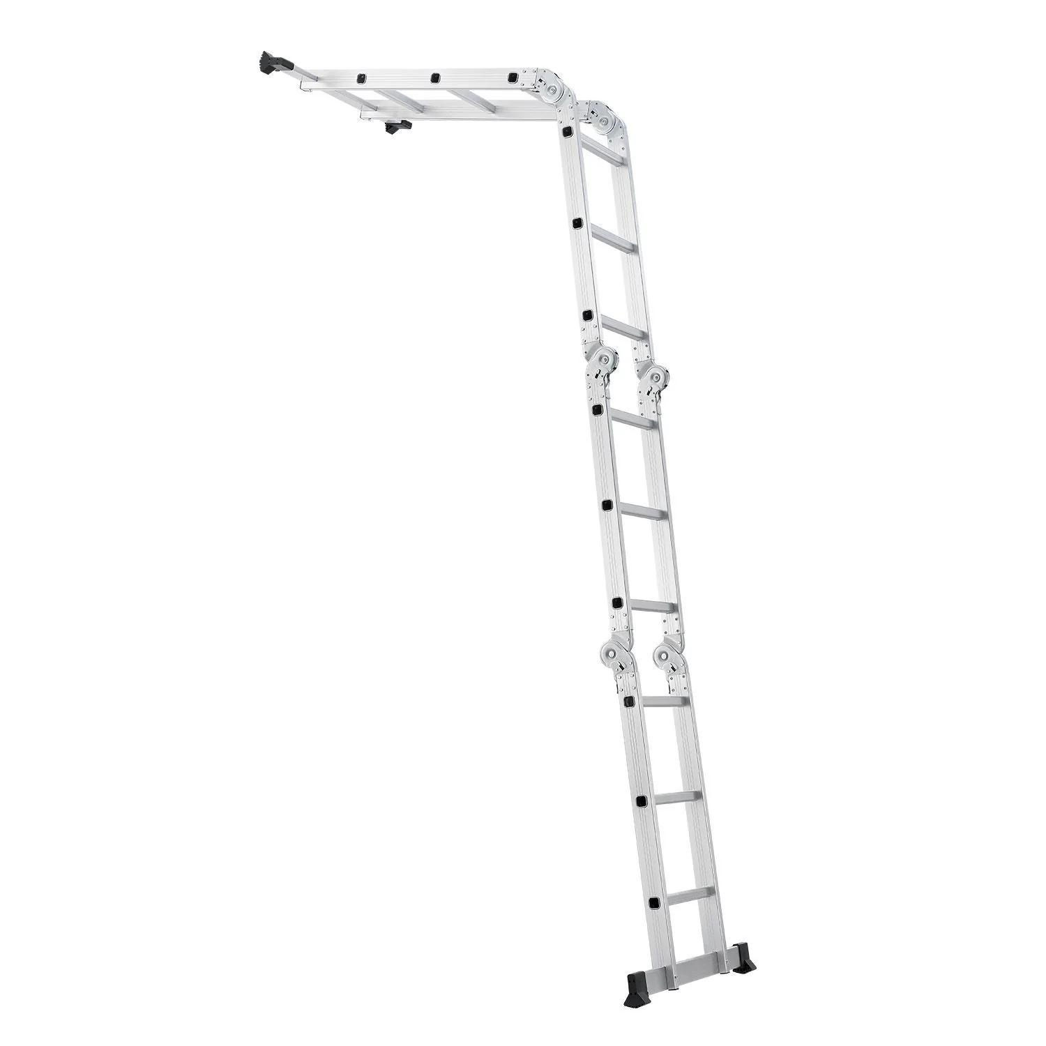 2025 Escalera multifuncional de aluminio 3,6 m – Versátil, estable y compacta