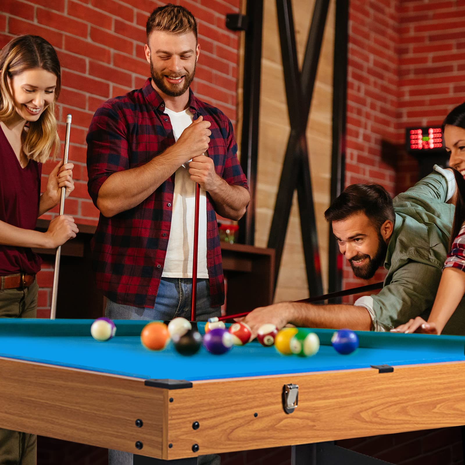 Goplus Foosball Hockey Billiard Soccer