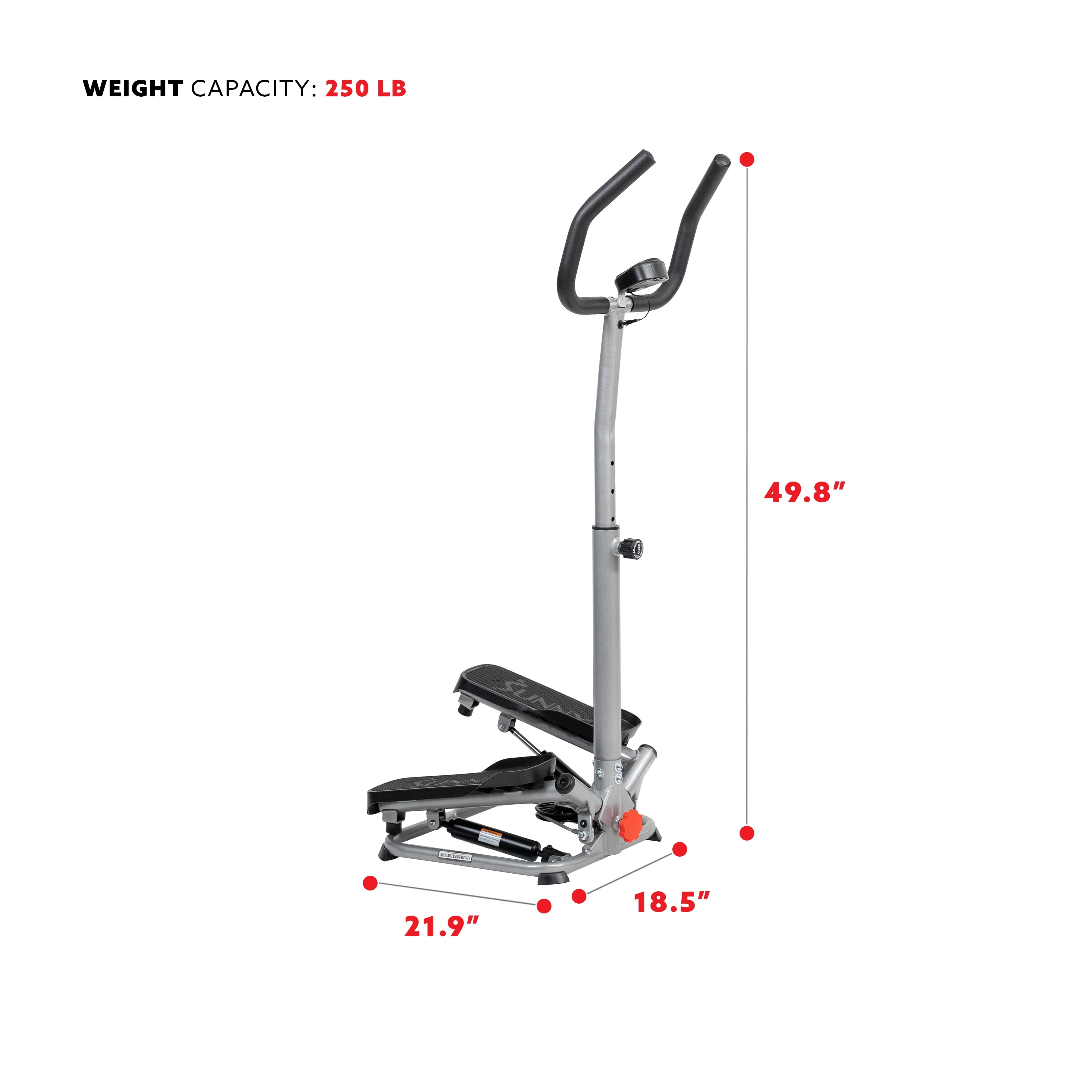 Sunny Health & Fitness Twist Steppers, Home Rehab Senior Stair Climber Exerciser – SF-S020027