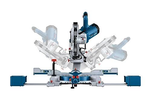Bosch Professional Troncatrice radiale a batteria GCM 305 254 D (tagli fino a 90 x 305 mm, incl. 1 lama circolare, 2 supporti pezzo in lavorazione, sacco raccoglipolvere, dispositivo di serraggio) : Amazon.it: Fai da te