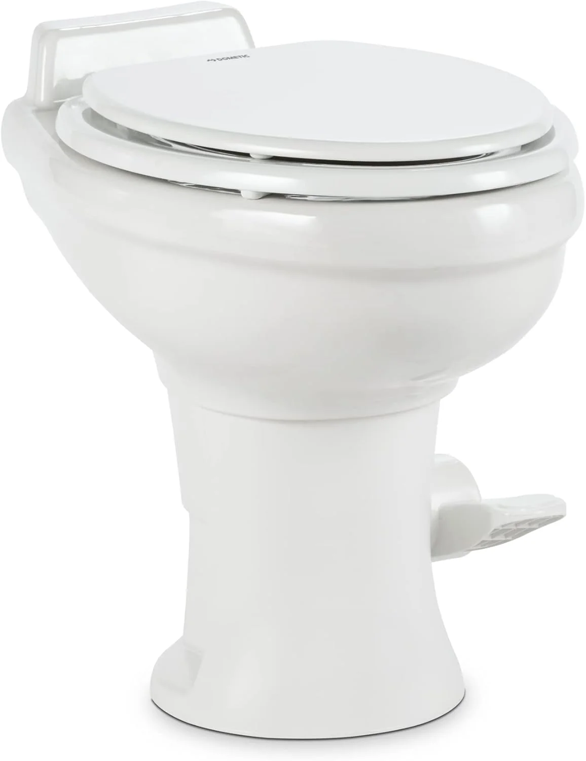 Standard-Height RV Toilet - White