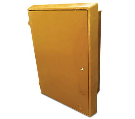 Mitras Brown Recessed Electricity Meter Box