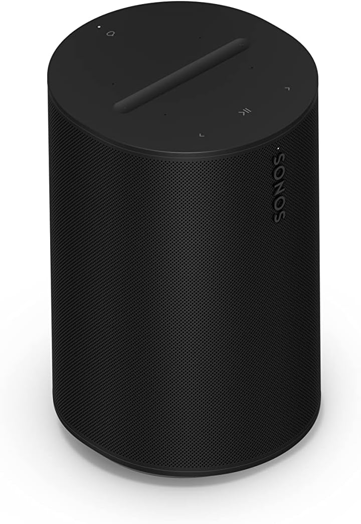 Sonos Era 100 | Smart Speaker mit WLAN, Bluetooth, kompatibel mit   Alexa - Schwarz