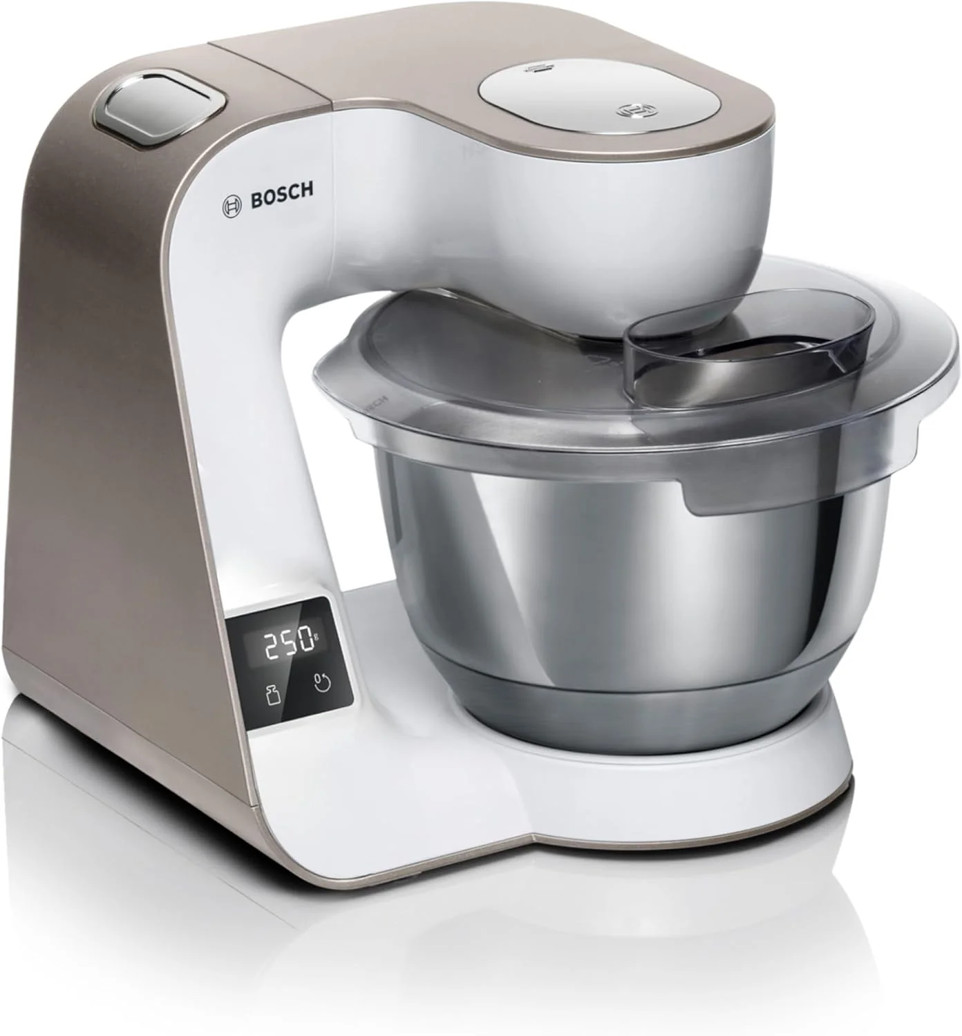 Bosch - Food Processor, 1000 W, 7 Speeds + Pulse Function, Red, MUM58720
