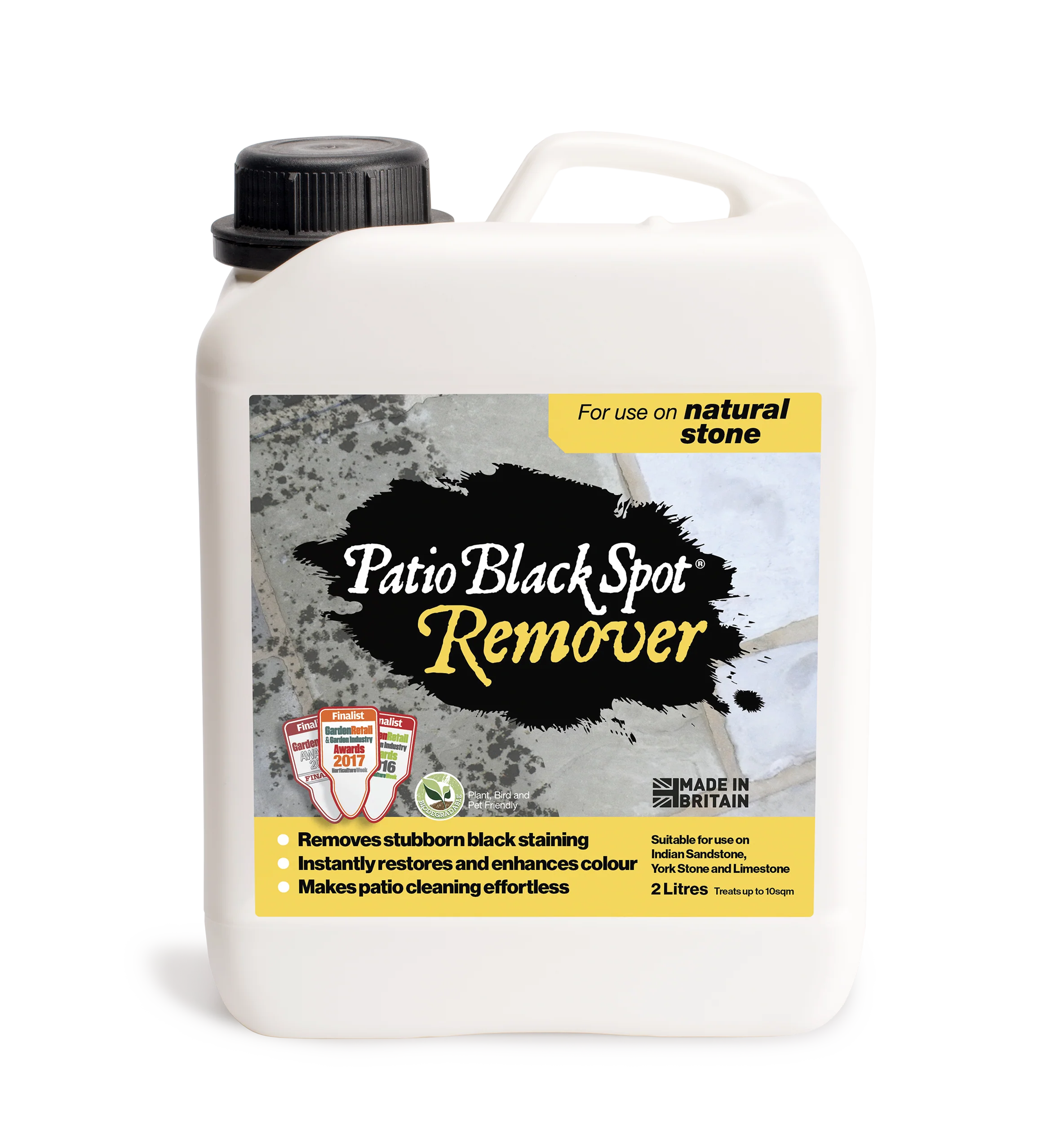Patio Black Spot Remover For Natural Stone