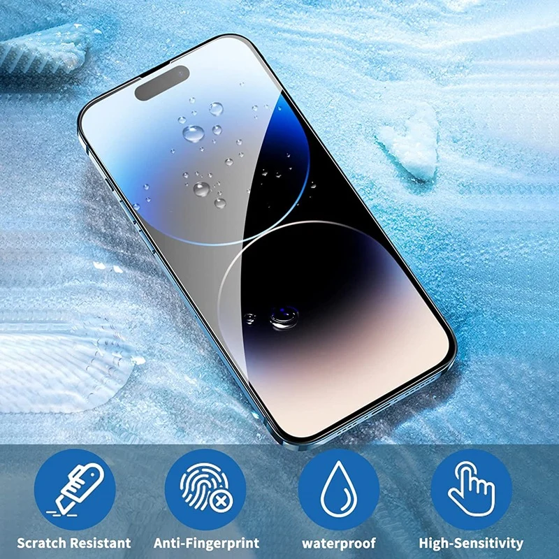 Handyh��lle f��r iPhone mit Display Schutz Glas und Kamera-Schutz  3-in-1 Set