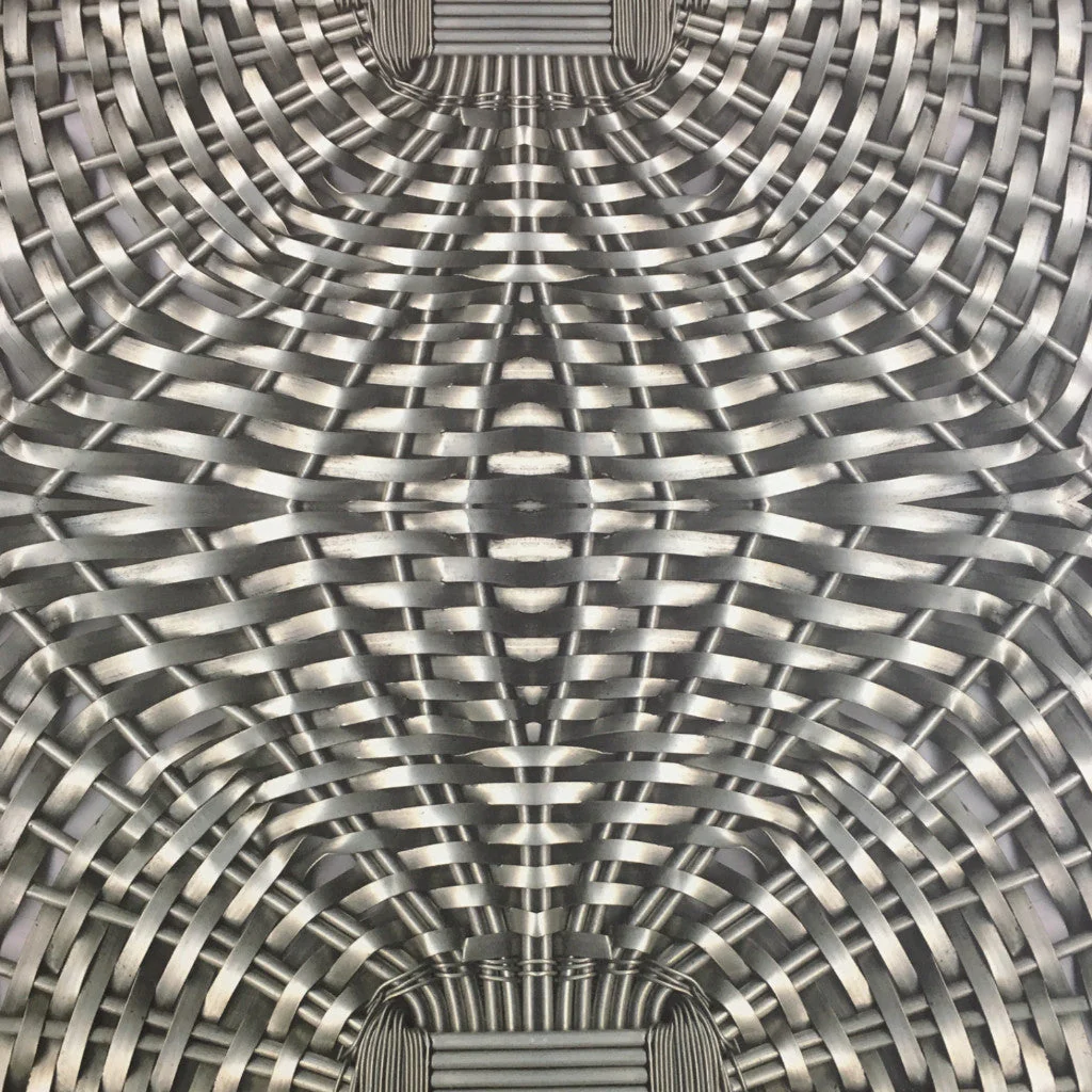 Woven Metal Basket Wallpaper