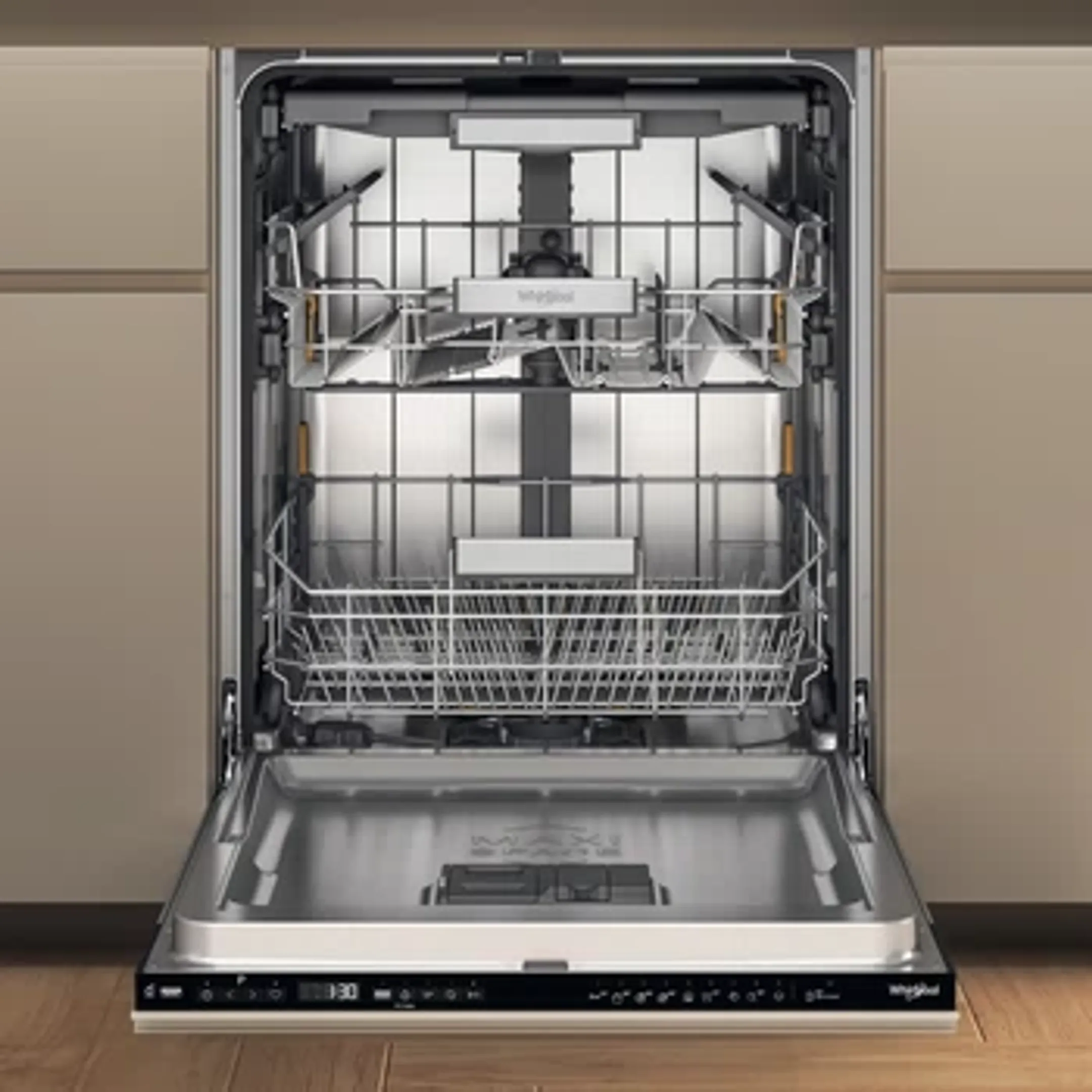 Whirlpool Inbouw vaatwasser W7I HP40 LC - MaxiSpace