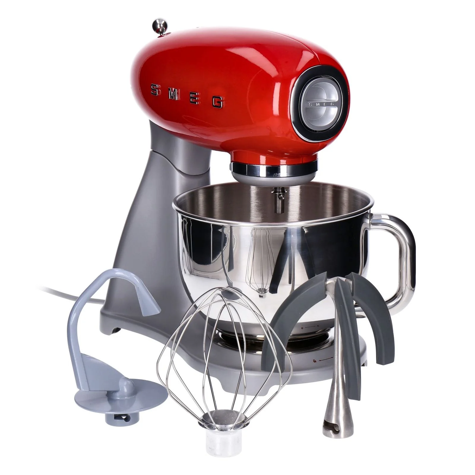2025 Robot de cocina Smeg SMF02RDEU 800 W 4,8 L Rojo estilo años 50