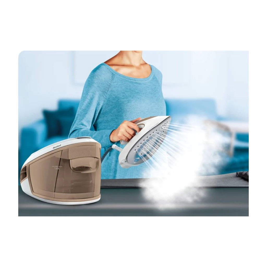 2025 Centro de planchado Tefal Express Airglide SV8027 6,5 bares 400 g/min Blanco / Beige