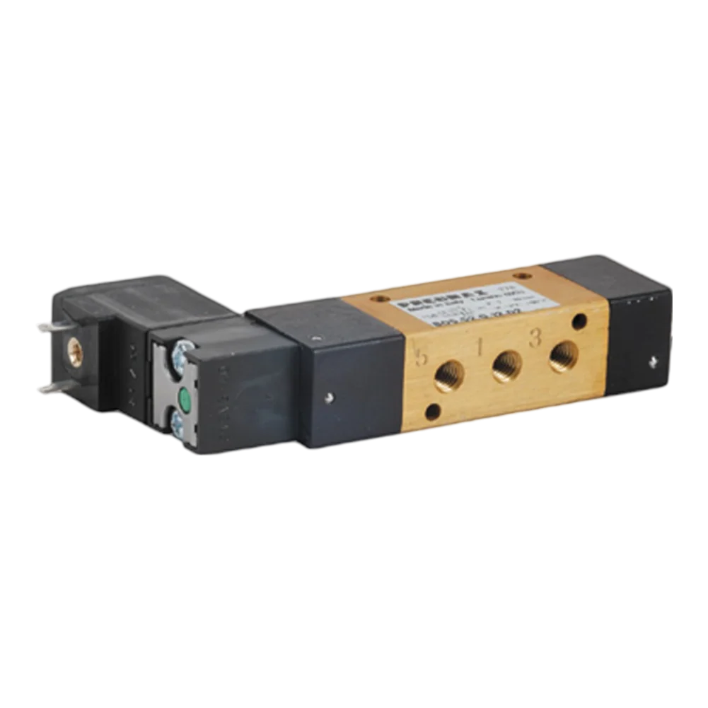 Pneumax 805.52.0.12.02 M5 5/2 Solenoid Differential Return Valve 24Vdc