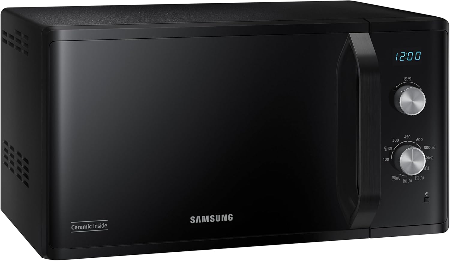 Samsung Microwave with Grill 23L 800W TDS System Black MG23K3614AK/E1