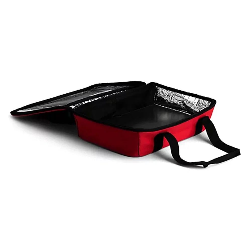 Max Large Portable Electric Food Heater - Innovative Food Warmer and Heated Lunch Box for Adults Car/Home - Easily Cook,Reheat,and Keep Your Food Warm - RED - 120V