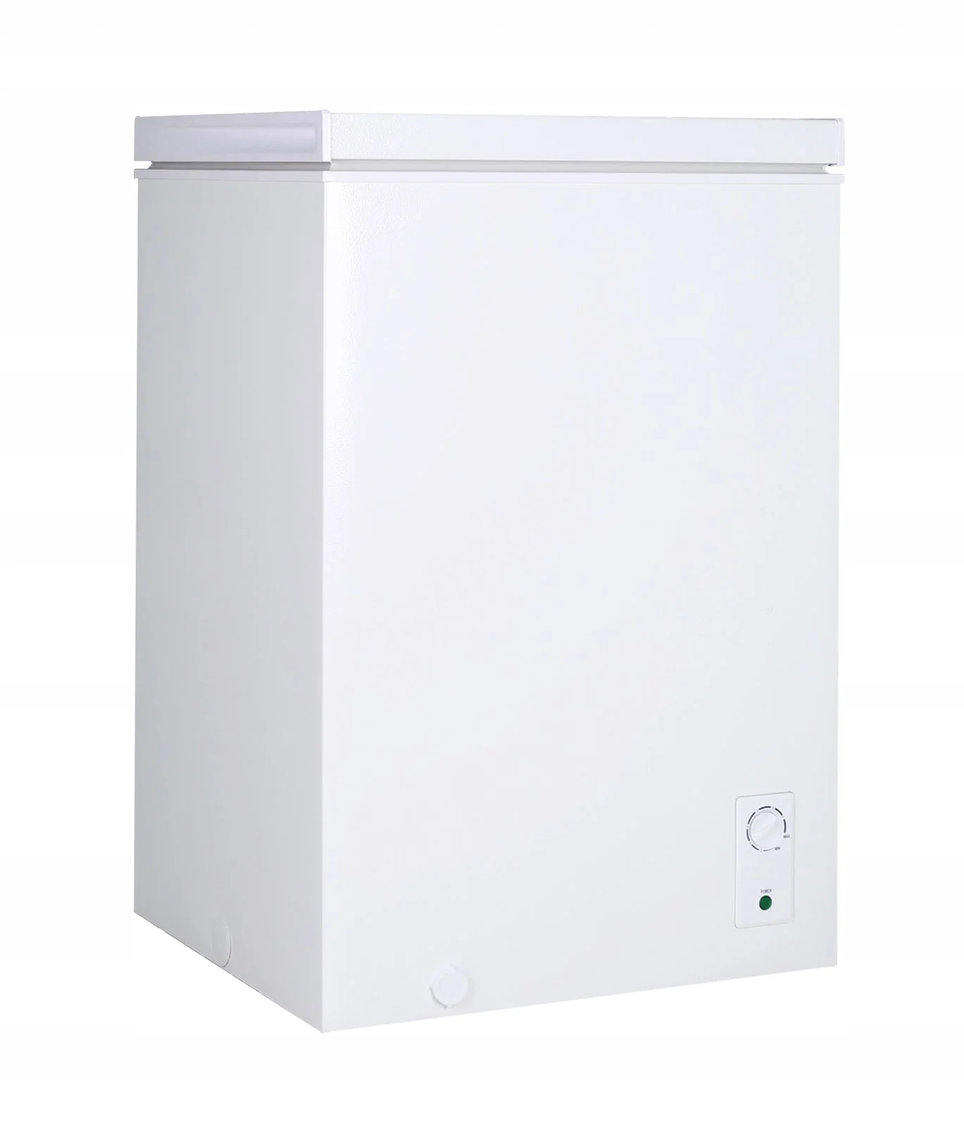 MAŁA ZAMRAŻARKA SKRZYNIOWA 2w1 LODÓWKA 100L KOSZ LED BIAŁA