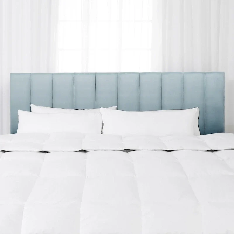 CorLiving Helena King Size Velvet Tufted Headboard