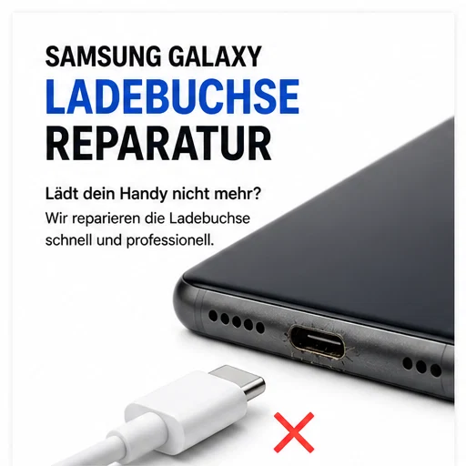 Samsung Galaxy Ladebuchse Reparatur