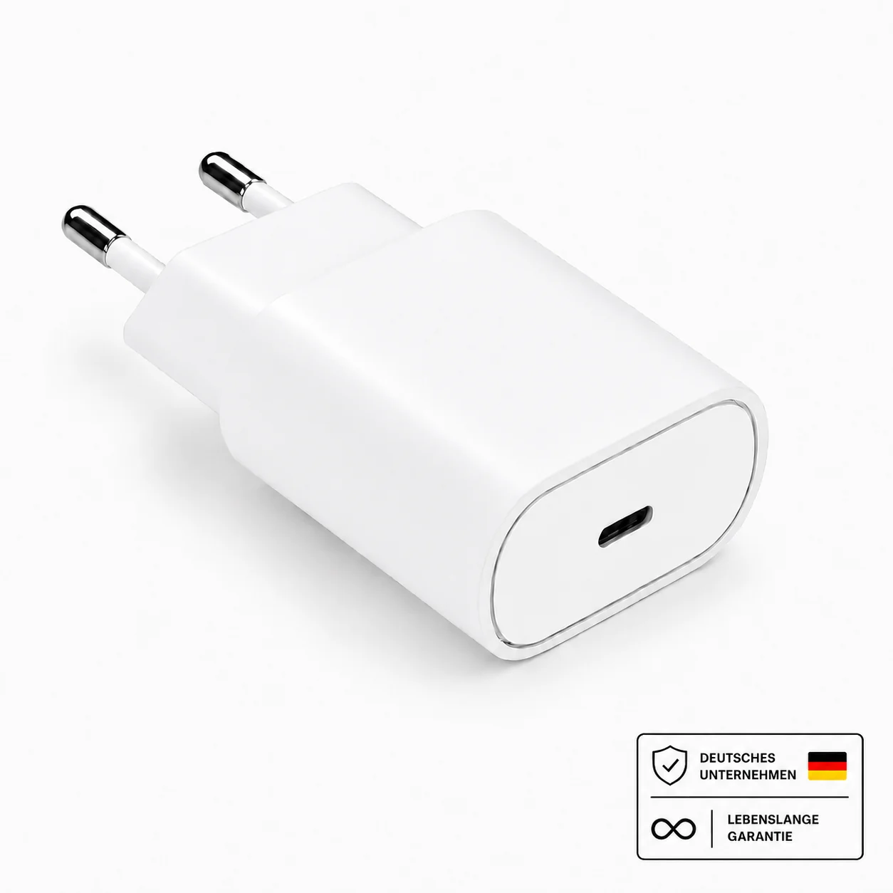25W USB-C Ladegerät mit Kabel �?Netzteil, Adapter & Schnellladestecker für iPhone & Samsung