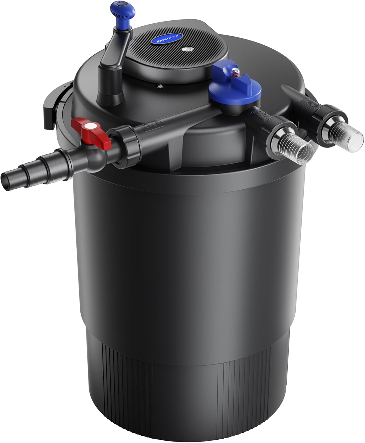 SunSun CPF-15000 Druckteichfilter 10.000 l/h / 18 W UVC Einheit, Teichdruckfilter für Teiche bis 30.000 Liter, Teichklärer, Filteranlage