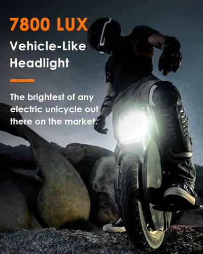 INMOTION V11 Electric Unicycle – 18 Inch Self-Balancing Monowheel, Equipped with 3.35” Air Suspension