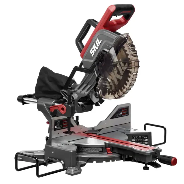 10-in 15-Amp Dual Bevel Sliding Compound Corded Miter Saw