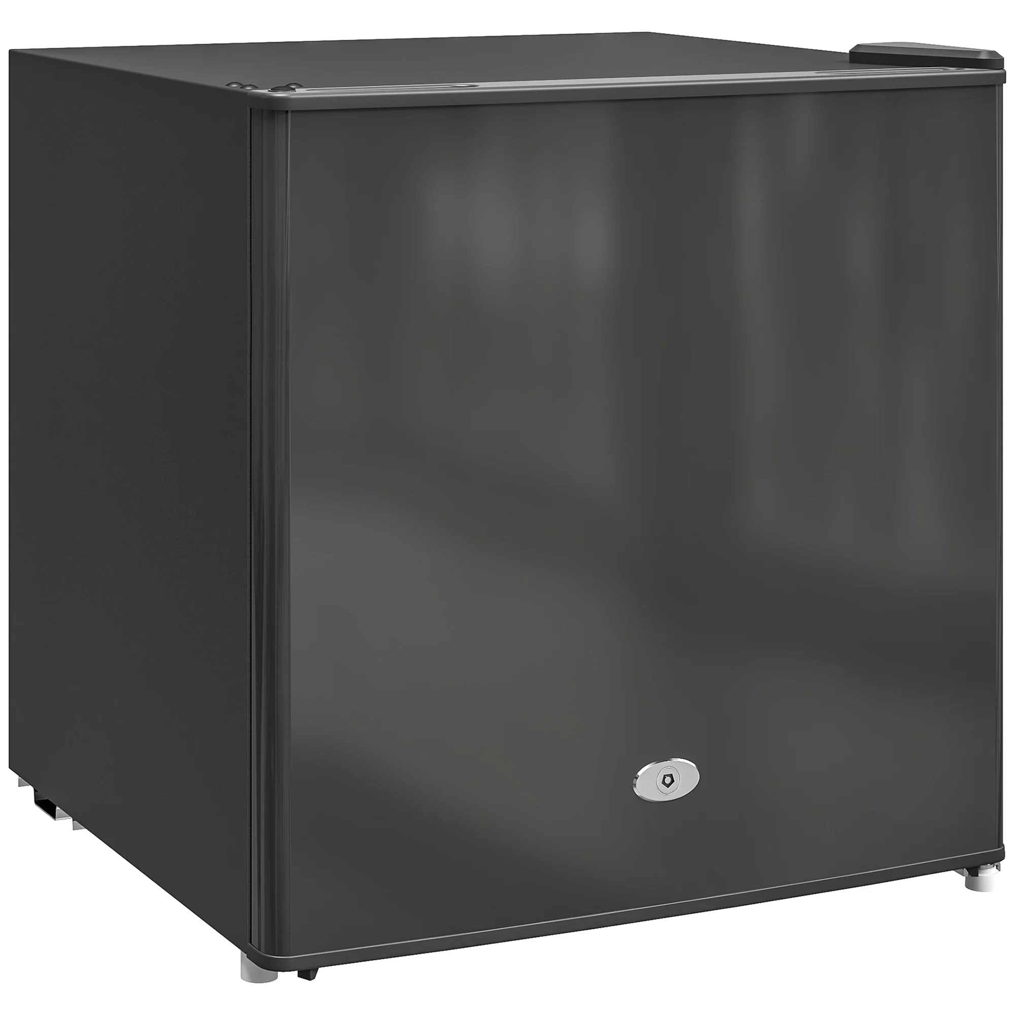 HOMCOM Mini-Vriezer 35 L Vriesbox Elektrisch Vrijstaand 45 W Mini Vriezer 47 x 44,2 x 48,8 cm Zwart