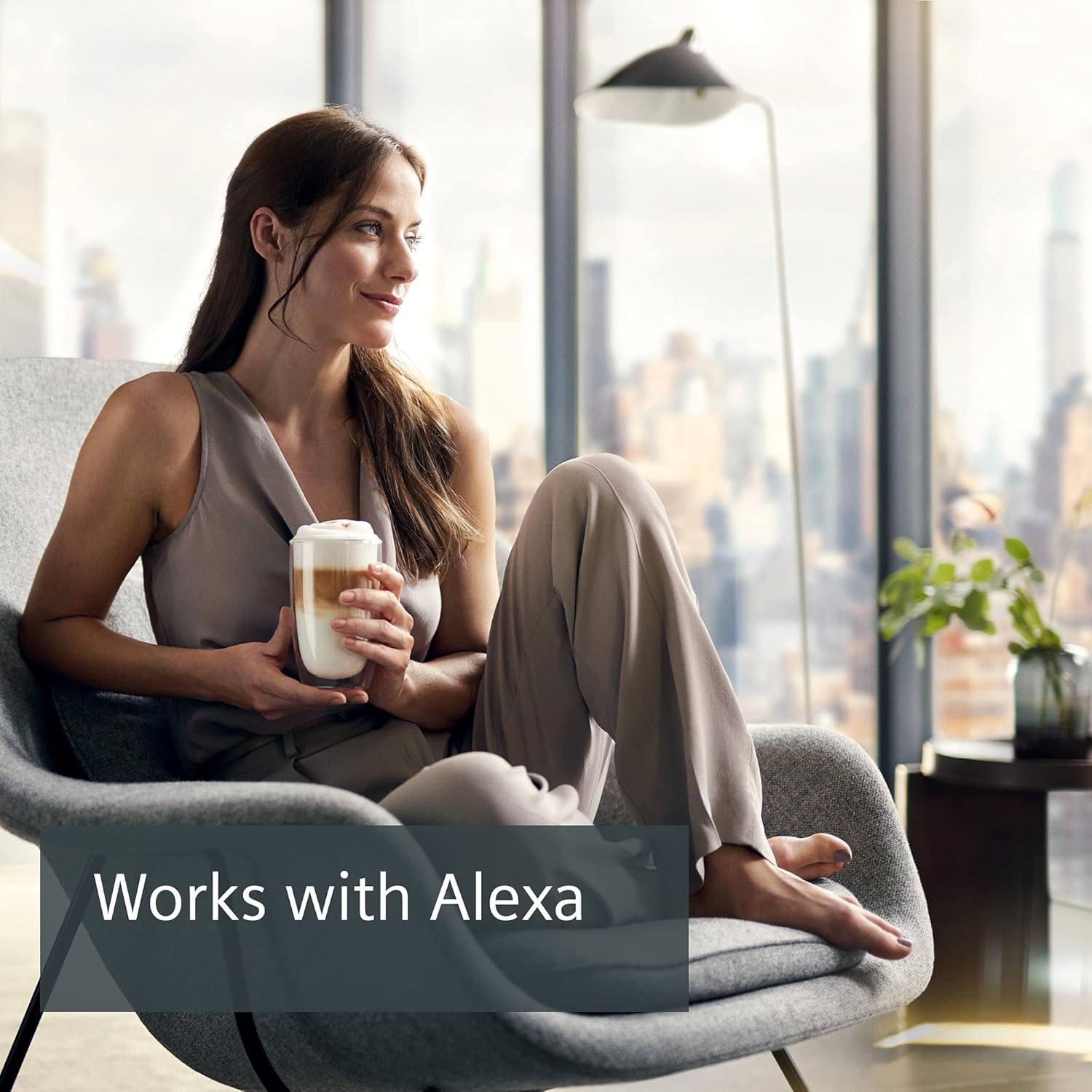 Siemens Kaffeevollautomat EQ900 TQ903D03, App-Steuerung, intuitives Full-Touch-Display, Barista-Modus, AromaBoost, Geräuschreduzierung, Premiummahlwerk, automatische Dampfreinigung, 1500 W, edelstahl