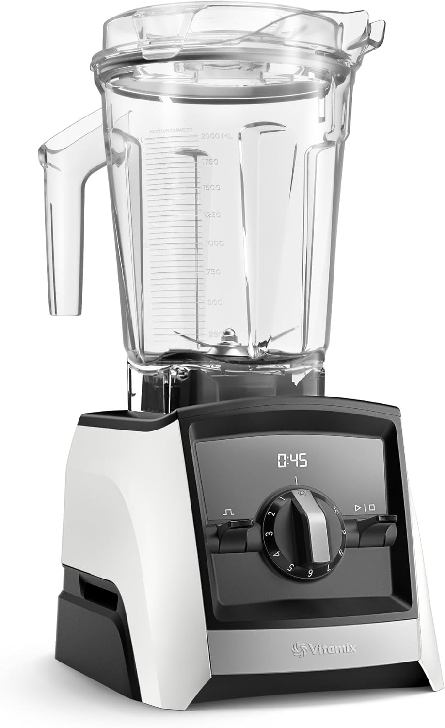 Vitamix A2300 Ascent Series Smart Blender, Professional-Grade, 64 oz Low-Profile Container, Slate