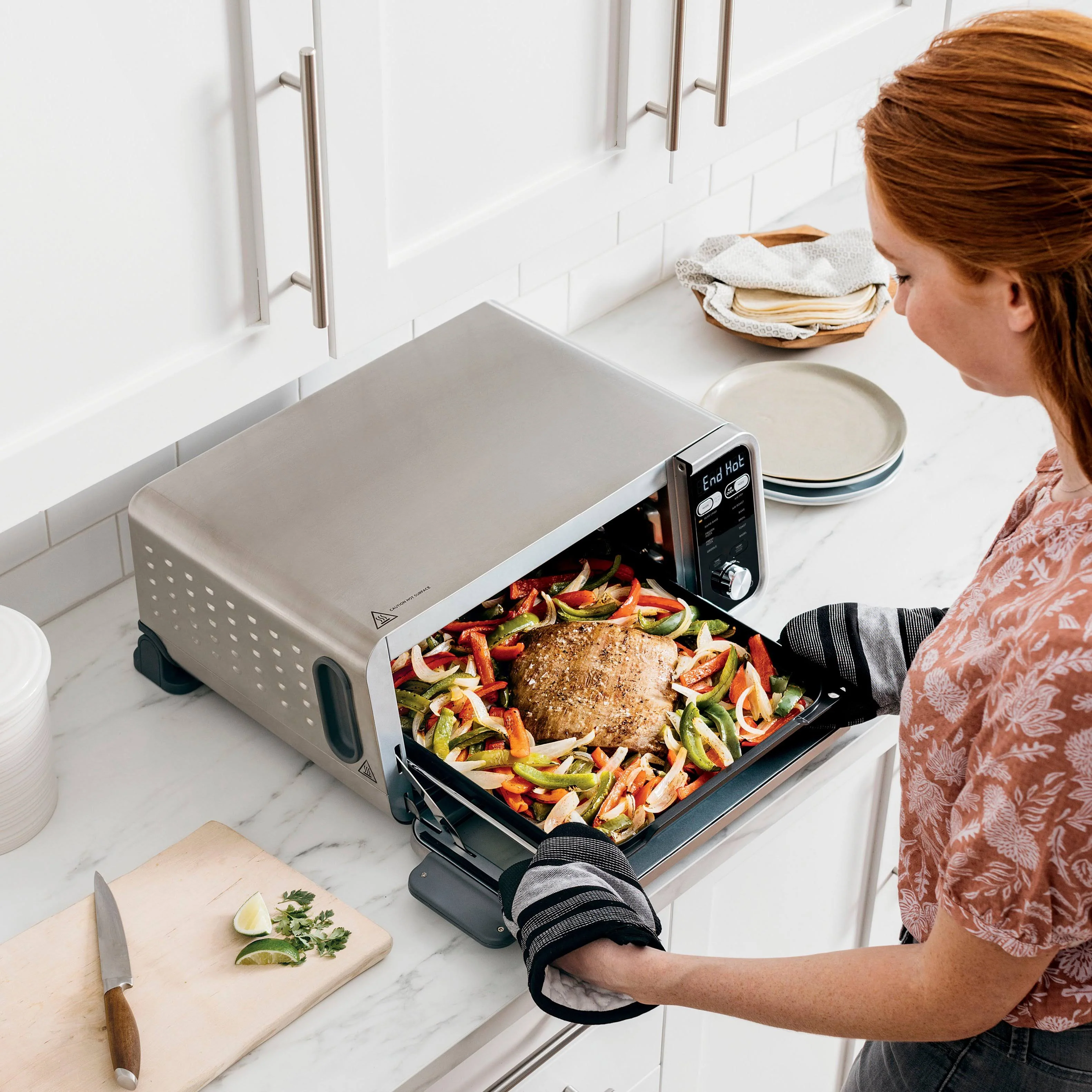 Ninja Foodi 11-in-1 Convection Toaster Oven Functionality Dual Heat FT301