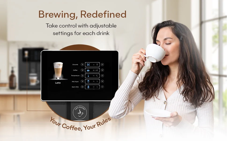 Cafe Bueno CB-3000 Super Automatic Coffee Espresso Machine